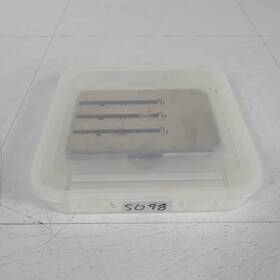 Bruker G5098 Maldi Tof Mass Spectrometer Accessories Adaptor Baseplate 5 Inch X3.25