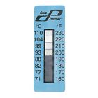 By-09035-09 Irreversible To Point Vertical Temperature Label