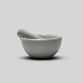 Lpc-155 C & A Scientific Porcelain Mortar And Pestle 100ml By