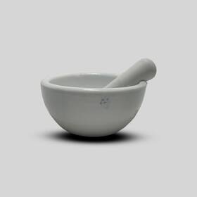 Lpc-156 C & A Scientific Porcelain Mortar And Pestle 320ml By Lpc-156 C & A Scientific Porcelain Mortar And Pestle 320ml By