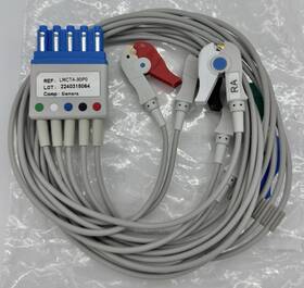 Lmcta-90p0 Cables And Sensors Ecg Monitor Lead Wires 5 0.9mm Aha Ref