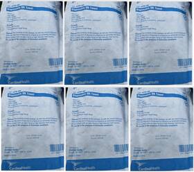 28700-006 Cardinal Health Blue Or Cotton Towel Disposable Cloth Sterile 6 Count Each Lot