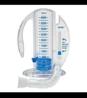 4624 Carefusion Case Of 11 Airlife Volumetric Incentive 4000ml Spirometer