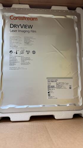 1069590 Carestream Dryview Dvb Laser Imaging Film 4x125 Sheets Box Of 500