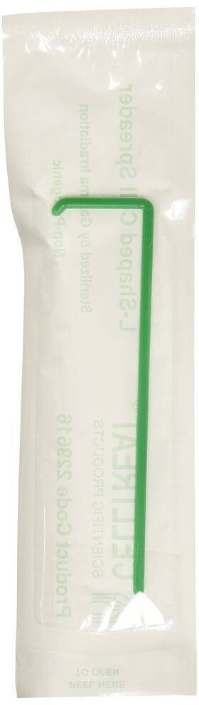 229616 Celltreat 468234038511 Polypropylene L-shaped Cell Spreader Sterile 145mm Length Gr