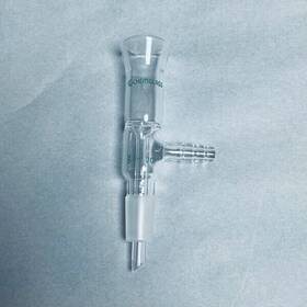 Cg-1053-10 Chemglass Vacuum Filtration Adapter 14/20 Joint With 23 Mm Id Flange