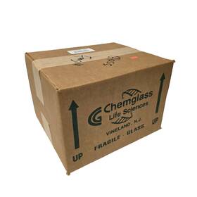 Cg-1334-x54 Chemglass Receiving Flask With Inlet Valve For Rotary Evaporator 3l