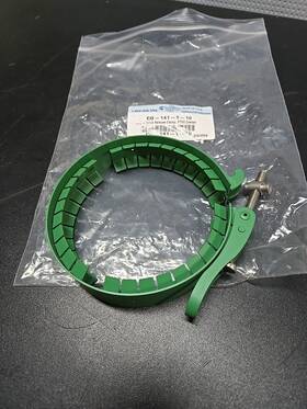 Cg-141-t-10 Chemglass 80mm Quick Release Clamp Ptfe Coated - New Cg-141-t-10 Chemglass 80mm Quick Release Clamp Ptfe Coated - New