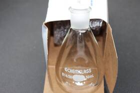Cg151255 Chemglass Evaporating Recover Flask 50ml 14/20 Outer Joint Heavy Wall Cg 1512-55
