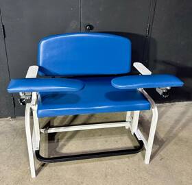 Clinton Industries 66000b Lab-x Series Heavy Duty Blood Draw Chair Model
