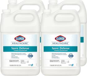Clo32122 Clorox Healthcare Spore Defense Cleaner Disinfectant Closed System Refill 4 Pack