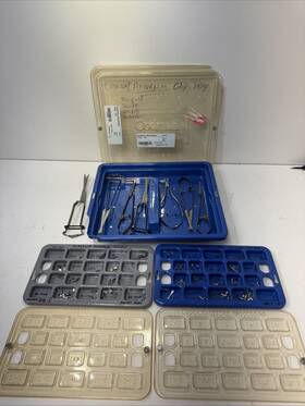 20-5202 Codman Lot 73 Mayfield Aneurysm Clips Titanium Sundt-kees Applier