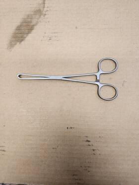 Codman 34-7000 Allis Tissue Forceps 4x5 Teeth 6 Inch Overall Length