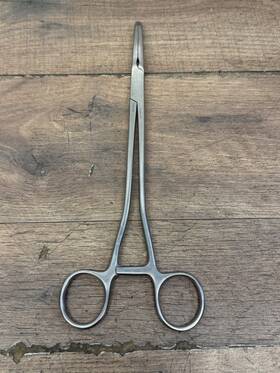 Codman 37-1503 Rogers Hysterectomy Curved Forceps