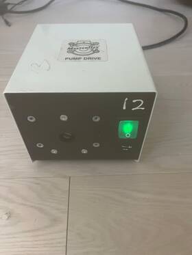 7540-12 Cole Parmer Masterflex Peristaltic Pump Drive Fixed Speed 12 Rpm 115v