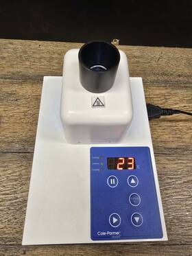 Mp-200d-hr-120 Cole-parmer Mp-250d-f High Resolution Digital Melting Point Apparatus 110v