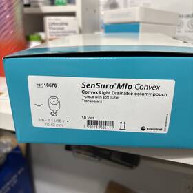 18676 Coloplast Sensura Mio High Outpout One-piece Drainable Ostomy Pouch 10 To 43 Mm