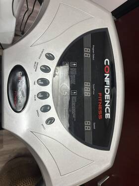 Nhcfv-2000 Confidence Fitness Vibration Machine Gray And Black