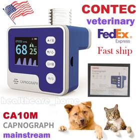 Ca10m-vet Contec Vet Mainstream Etco2 Capnograph Respiration Rate End-tidal Co2 Monitor Ca10m-vet Contec Vet Mainstream Etco2 Capnograph Respiration Rate End-tidal Co2 Monitor