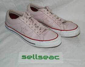160623c Converse Barely Rose/gym Red/white Sz 8