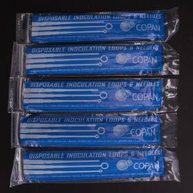 Cop-h10 Copan Disposable Inoculation Loops And Needles 5 Packs Of 25