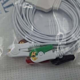 Dla-05bk-40as-0000 Curbell Medical Onepatient Disposable Ecg Lead Wire Ref