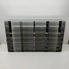 24-space Custom Biogenic System Sur624 Cbs Uro462 Stainless Steel Freezer Rack 5x5x2 Inch 24-space Custom Biogenic System Sur624 Cbs Uro462 Stainless Steel Freezer Rack 5x5x2 Inch