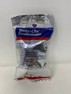 73458-00026-00 Delta Lite Plus Fiberglass Cast Tape Green 3 Inch X 4yd. Exp 12-7-25
