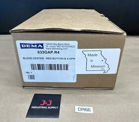633gap.r4 Dema Blend Center - Red Button And 4gpm New In Box Surplus Warranty
