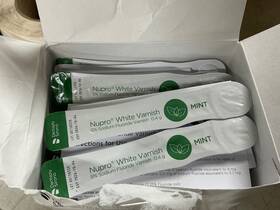 130323 Dentsply Nupro 5% With Fluoride Brush Mint Pk Varnish 0.4g 100/bx 10/2026