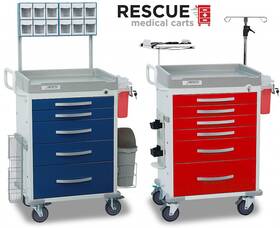 Rc333333336ped Detecto Cardinal Scales Rescue Series Pediatric Medical Cart 9