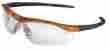 Dl210af Dallas Crews 9.99 Eye Protection Glasses Nuclear Orange Clear Free Expedited Shipping