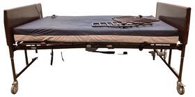 Drive Medical 15350lw Full Electric Lightweight Homecare Bariatric Bed