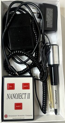 3-000-204 Drummond Nanoject Ii Set With Foot Switch