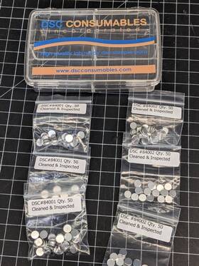 900779.901 Dsc 84001 Aluminum Lab Crucible Sample Pans 84002 6.7mm 900786.901 900779.901 Dsc 84001 Aluminum Lab Crucible Sample Pans 84002 6.7mm 900786.901