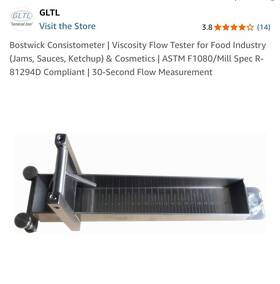 Dg643 Durga Bostwick Consistometer For Consistency And Flow Rate 304 Grade Stainless Steel