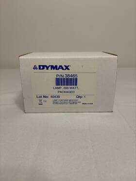 38465 Dymax Uv Curing Lamp Bulb 200w For Bluewave 200 System