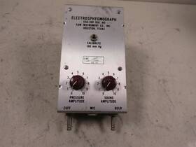 Esg-300 E&m Electrosphygmograph Linear Core Instrument Co Houston Tx Vintage