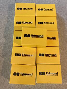 43305-ch2 Edmund Optics Prism Corner Cubes 43-305/47-781 Lot Of 11