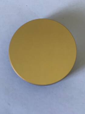 49-617 Edmund Optics 2 Inch Dia 6 Fl Protected Gold Spherical Mirror Stock #49-617