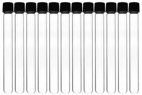 Ch0724cpk12 Eisco 12pk Test Tubes 20ml - Bakelite Screw Cap With Rubber Liner Borosilicate 3 Ch0724cpk12 Eisco 12pk Test Tubes 20ml - Bakelite Screw Cap With Rubber Liner Borosilicate 3