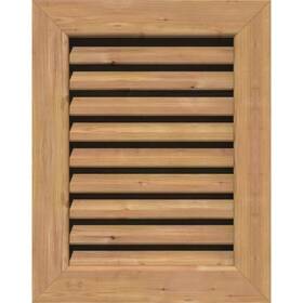 Gvwve18x3601sfuwr Ekena Millwork 23 Inch X 41 Rectangular Unfinished Smooth Western Red Cedar Wood Paintable