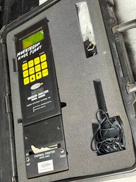 400ems Enerac Micro Emission Analyzer Model W Printer And Accessories