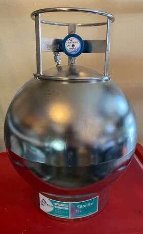 29-11522d Entech Entech. 15l Summa Canister For Air Sampling. Part #