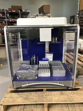 5073 Eppendorf Epmotion Automated Liquid Handler Workstation With Accessories 5073 Eppendorf Epmotion Automated Liquid Handler Workstation With Accessories