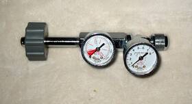 479-23-8t Erie Medical Oxygen Regulator 0-8 Lpm With Pressure Gauge