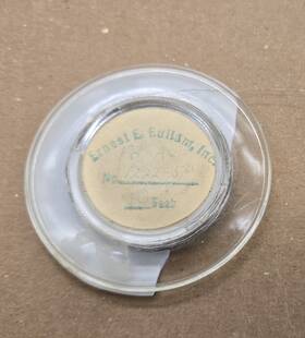1222-50 Ernest E. Fullam Inc. Palladium Gold Alloy Evaporation Wire 8 Mil 40/60 25 Ft 1222