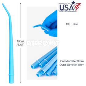 Qxg41115770 Eterfant 500x Disposable Dental Saliva Ejector Aspirator Suction Tip Tube