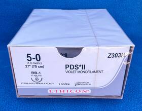 Z303h Ethibond Box Of 36 Pds Ii 5-0 - Model Z303h- 01/2030 New