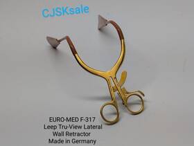 F-317 Euro-med Leep Tru-view Lateral Wall Retractor Made In Germany Used